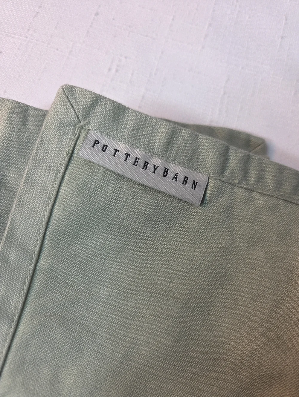 Pottery Barn Cloth Napkins Set of 4 Sage Green 10x9